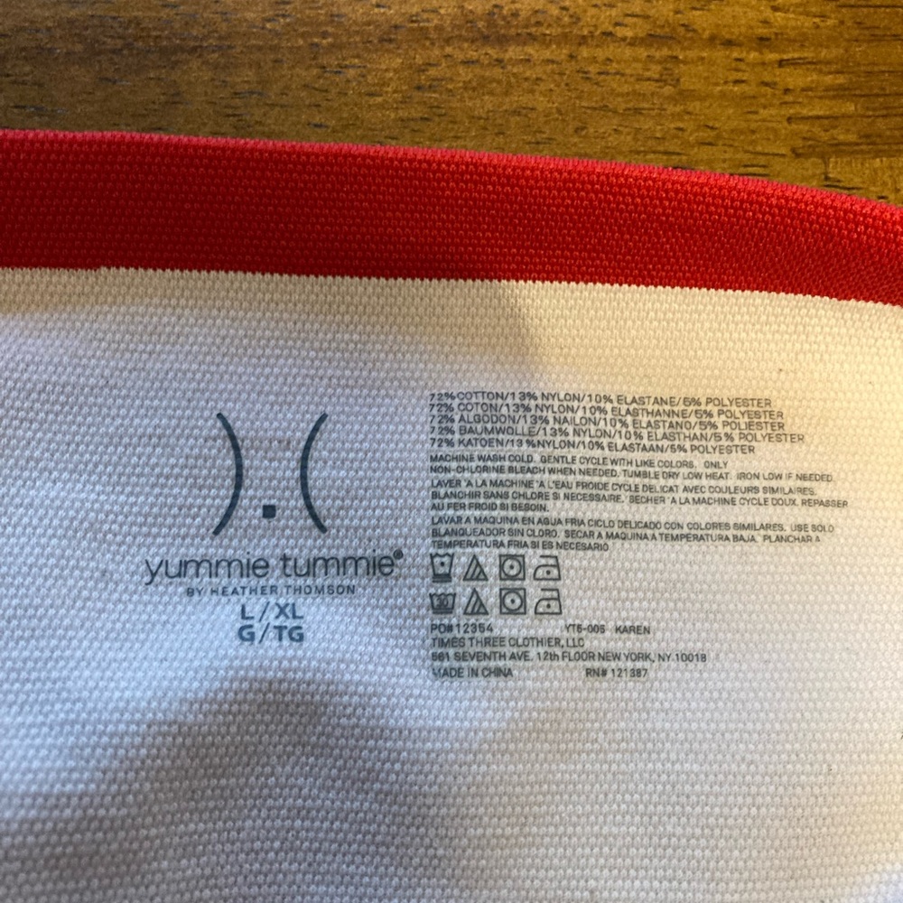 YummieTummie by Heather Thomson underwear, brand new without tags size Large